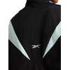 image:imageReebok Womens Bv Woven Jacket Standard Fit Lightweight Nylon Woven FabricBlackGlitch Aqua
