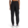 image:imageReebok Womens Bv Woven Pant Standard Fit 29 Inseam Lightweight Nylon Crinkle Woven FabricBlackGlitch Aqua