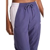 image:imageReebok Womens Bv Woven Pant Standard Fit 29 Inseam Lightweight Nylon Crinkle Woven FabricTwilight Purple