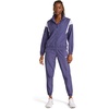 image:imageReebok Womens Bv Woven Pant Standard Fit 29 Inseam Lightweight Nylon Crinkle Woven FabricTwilight Purple