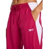 image:imageReebok Womens Bv Woven Pant Standard Fit 29 Inseam Lightweight Nylon Crinkle Woven FabricVector Very Berry