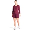 image:imageReebok Womens Campus 45 Short Standard Fit Midweight CottonPoly FabricBlack Cherry