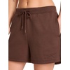image:imageReebok Womens Campus 45 Short Standard Fit Midweight CottonPoly FabricBracken