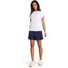 image:imageReebok Womens Campus 45 Short Standard Fit Midweight CottonPoly FabricVector Navy