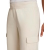 image:imageReebok Womens Cargo Joggers Standard Fit 29 Inseam Lightweight CottonPoly French Terry FabricAlabaster
