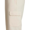 image:imageReebok Womens Cargo Joggers Standard Fit 29 Inseam Lightweight CottonPoly French Terry FabricAlabaster