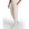image:imageReebok Womens Cargo Joggers Standard Fit 29 Inseam Lightweight CottonPoly French Terry FabricAlabaster