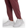 image:imageReebok Womens Cargo Joggers Standard Fit 29 Inseam Lightweight CottonPoly French Terry FabricBlackberry