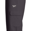 image:imageReebok Womens Cargo Joggers Standard Fit 29 Inseam Lightweight CottonPoly French Terry FabricGrey