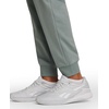 image:imageReebok Womens Cargo Joggers Standard Fit 29 Inseam Lightweight CottonPoly French Terry FabricLight Fog
