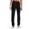 image:imageReebok Womens CinchBottom Sweatpant Standard Fit Midweight CottonPoly FabricBlack  Internal Drawstring
