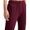 image:imageReebok Womens CinchBottom Sweatpant Standard Fit Midweight CottonPoly FabricBlack Cherry  Internal Drawstring