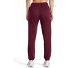 image:imageReebok Womens CinchBottom Sweatpant Standard Fit Midweight CottonPoly FabricBlack Cherry  Internal Drawstring