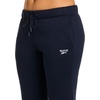 image:imageReebok Womens CinchBottom Sweatpant Standard Fit Midweight CottonPoly FabricDark Sapphire  External Drawstring