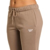 image:imageReebok Womens CinchBottom Sweatpant Standard Fit Midweight CottonPoly FabricFossil  External Drawstring
