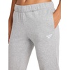 image:imageReebok Womens CinchBottom Sweatpant Standard Fit Midweight CottonPoly FabricGrey Heather  Internal Drawstring