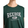 image:imageReebok Womens Classic Athletic Graphic Crewneck Cropped TShirtPineneedle