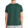 image:imageReebok Womens Classic Athletic Graphic Crewneck Cropped TShirtPineneedle