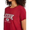image:imageReebok Womens Classic Athletic Graphic Crewneck Cropped TShirtRetro Red