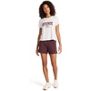 image:imageReebok Womens Classic Summer Sweat 45 Short Standard Fit Lightweight CottonPoly FabricFudge