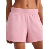image:imageReebok Womens Classic Summer Sweat 45 Short Standard Fit Lightweight CottonPoly FabricVector Dusty Rose