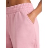 image:imageReebok Womens Classic Summer Sweat 45 Short Standard Fit Lightweight CottonPoly FabricVector Dusty Rose