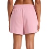 image:imageReebok Womens Classic Summer Sweat 45 Short Standard Fit Lightweight CottonPoly FabricVector Dusty Rose