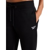 image:imageReebok Womens Cozy Classic Sweatpant Standard Fit 30 Inseam Midweight CottonPoly Fleece FabricBlack