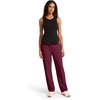 image:imageReebok Womens Cozy Classic Sweatpant Standard Fit 30 Inseam Midweight CottonPoly Fleece FabricBlack Cherry
