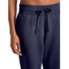 image:imageReebok Womens Cozy Classic Sweatpant Standard Fit 30 Inseam Midweight CottonPoly Fleece FabricVector Navy