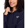 image:imageReebok Womens Cozy French Terry FullZip Hooded SweatshirtDark Sapphire