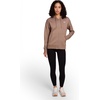 image:imageReebok Womens Cozy French Terry FullZip Hooded SweatshirtFossil