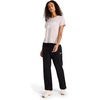 image:imageReebok Womens Crewneck TShirt Standard Fit Lightweight Stretch Poly Soft Jersey FabAshes of Rose