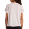 image:imageReebok Womens Crewneck TShirt Standard Fit Lightweight Stretch Poly Soft Jersey FabAshes of Rose