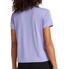 image:imageReebok Womens Crewneck TShirt Standard Fit Lightweight Stretch Poly Soft Jersey FabLavender Violet Heather