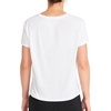 image:imageReebok Womens Crewneck TShirt Standard Fit Lightweight Stretch Poly Soft Jersey FabStark White