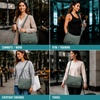 image:imageReebok Womens Crossbody Bag  Lightweight Stylish Nylon Quilted and NonQuilted Everyday Crossbody Sling Bags for WomenCeline Quilted Green