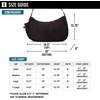 image:imageReebok Womens Crossbody Bag  Lightweight Stylish Nylon Quilted and NonQuilted Everyday Crossbody Sling Bags for WomenKimberly  Black