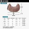 image:imageReebok Womens Crossbody Bag  Lightweight Stylish Nylon Quilted and NonQuilted Everyday Crossbody Sling Bags for WomenManon  Choco Malt