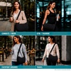 image:imageReebok Womens Crossbody Bag  Lightweight Stylish Nylon Quilted and NonQuilted Everyday Crossbody Sling Bags for WomenPriscilla Quilted Black