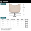 image:imageReebok Womens Crossbody Bag  Lightweight Stylish Nylon Quilted and NonQuilted Everyday Crossbody Sling Bags for WomenSamantha Beige