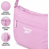 image:imageReebok Womens Crossbody Bag  Lightweight Stylish Nylon Quilted and NonQuilted Everyday Crossbody Sling Bags for WomenSophie Lilac