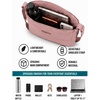 image:imageReebok Womens Crossbody Bag  Lightweight Stylish Nylon Quilted and NonQuilted Everyday Crossbody Sling Bags for WomenSophie Smoky Rose