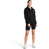 image:imageReebok Womens Embroidery Fullzip Hoodie Standard Fit Midweight Cottonpoly FabricBlack