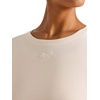 image:imageReebok Womens Embroidery Hit Graphic Crewneck TShirt Standard Fit Lightweight Stretch Cotton FabricAlabaster  Standard