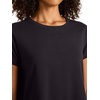 image:imageReebok Womens Embroidery Hit Graphic Crewneck TShirt Standard Fit Lightweight Stretch Cotton FabricBlack  Standard