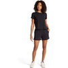 image:imageReebok Womens Embroidery Hit Graphic Crewneck TShirt Standard Fit Lightweight Stretch Cotton FabricBlack  Standard