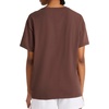 image:imageReebok Womens Embroidery Hit Graphic Crewneck TShirt Standard Fit Lightweight Stretch Cotton FabricBracken  Oversized