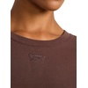 image:imageReebok Womens Embroidery Hit Graphic Crewneck TShirt Standard Fit Lightweight Stretch Cotton FabricBracken  Oversized
