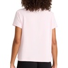 image:imageReebok Womens Embroidery Hit Graphic Crewneck TShirt Standard Fit Lightweight Stretch Cotton FabricFrosted Berry  Standard